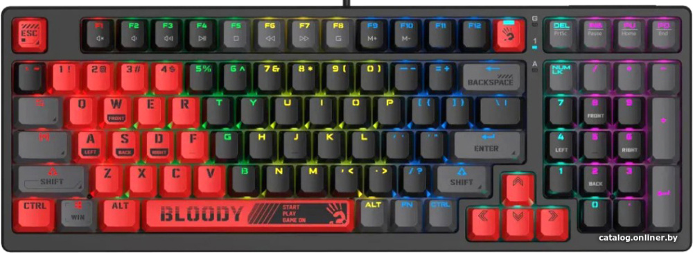 Клавиатура A4Tech Bloody S98 Sports Red (Bloody BLMS Red)