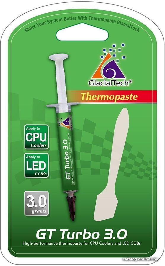 Термопаста GlacialTech GT Turbo 3.0 (3 г)