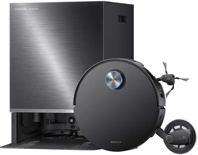 Робот-пылесос Dreame Robot Vacuum X60 Pro Ultra MatriX Black RLM92DE (евровилка, черный)