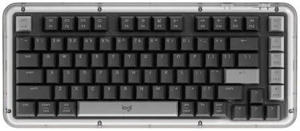 Клавиатура Logitech Alto Keys K75M 920-013299 (графитовый, с гравировкой)