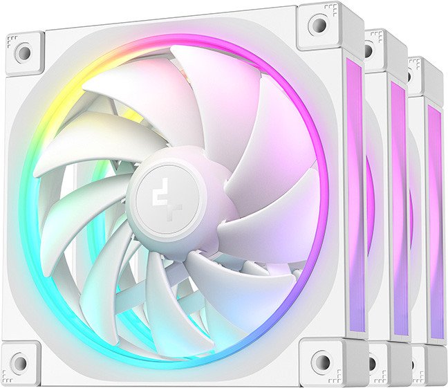 Комплект вентиляторов для корпуса DeepCool FL12 WH-3 IN 1 R-FL12-WHAPN3-G
