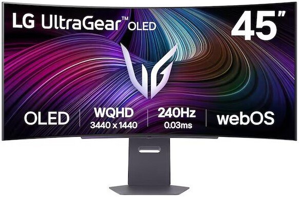 Smart монитор LG UltraGear OLED 45GX90SA-B