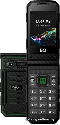Мобильный телефон BQ-Mobile BQ-2822 Dragon (зеленый)