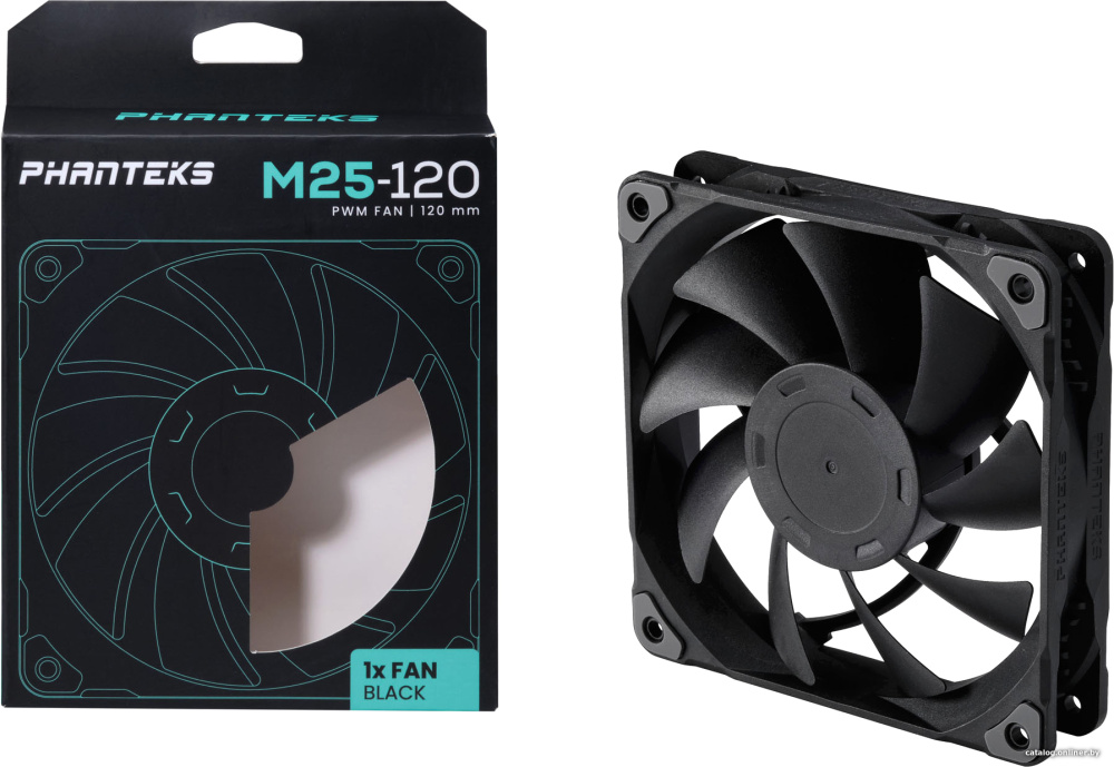 Вентилятор для корпуса Phanteks M25-120 PH-F120M25_PWM_BBK01
