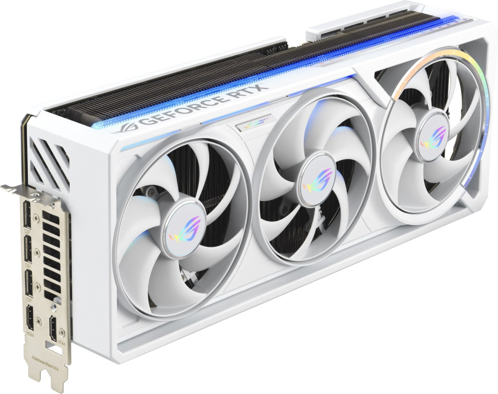Видеокарта ASUS ROG Astral GeForce RTX 5080 16GB GDDR7 White OC Edition ROG-ASTRAL-RTX5080-O16G-WHIT