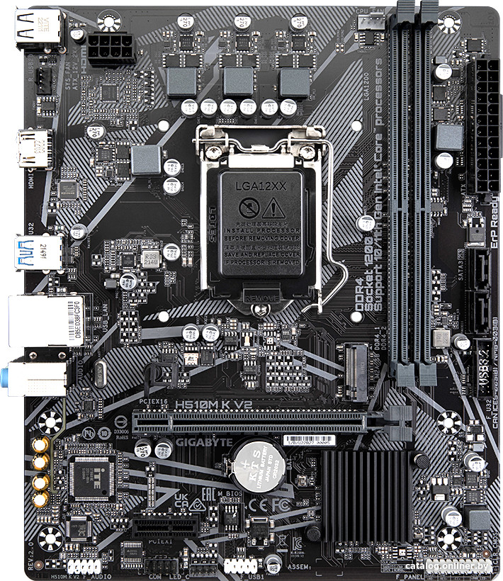 Материнская плата Gigabyte H510M K V2 (rev. 2.0)