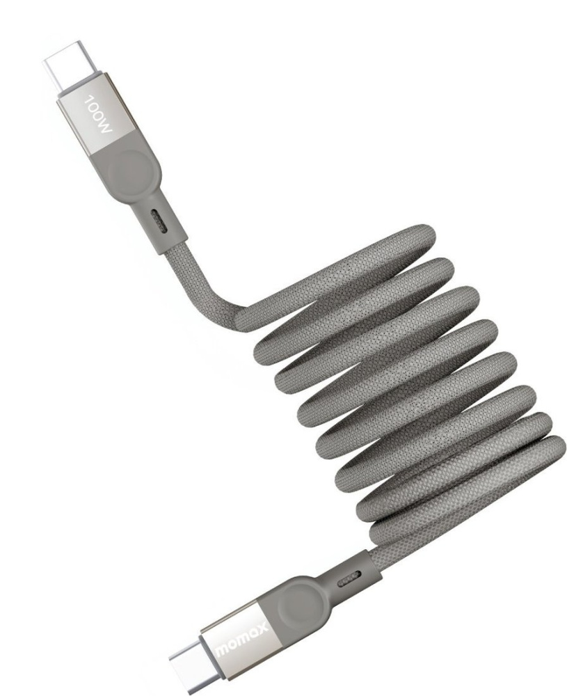 Кабель Momax DC36L USB 3.2 Gen2 Type-C - USB 3.2 Gen2 Type-C (2 м, серый)