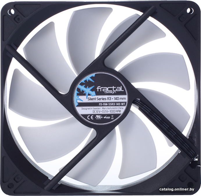 Кулер для корпуса Fractal Design Silent R3 140 мм