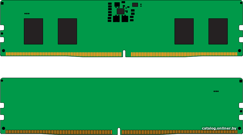 Оперативная память Kingston ValueRam 2x8ГБ DDR5 5600 МГц KVR56U46BS6K2-16