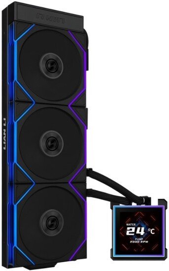 Система жидкостного охлаждения для процессора Lian Li HydroShift II LCD-S 360TL G89.GHS2LCDS36TB.R0