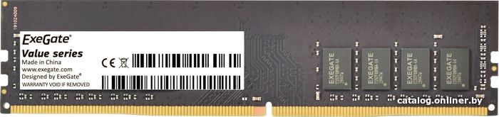 Оперативная память ExeGate Value 16GB DDR4 PC4-19200 EX283086RUS