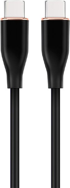Кабель Cablexpert CC-USB2S-CMCM-1.5M-BK USB Type-C - USB Type-C (1.5 м, черный)