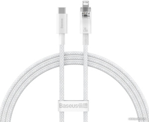 Explorer Series Fast Charging Cable with Smart Temperature Control 20W USB Type-C - Lightning (1 м,