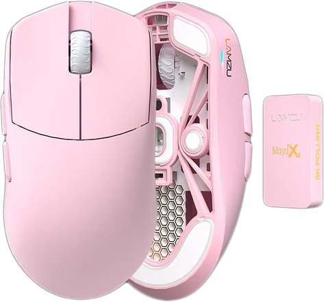 Игровая мышь Lamzu Maya X (розовый)