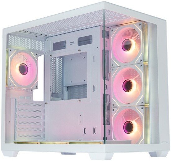 Корпус XASTRA QW500 7ARGB-C10-UC WH (белый)