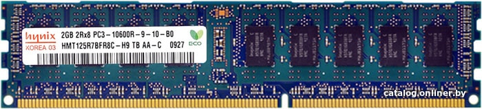 Оперативная память Hynix 2GB DDR3 Registered PC3-10600 HMT125R7BFR8C-H9