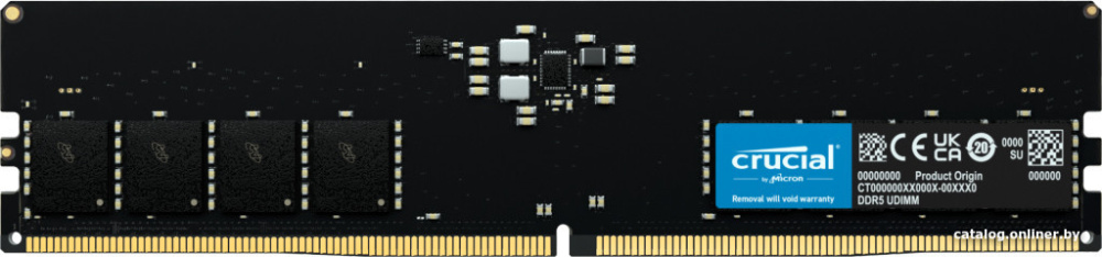 Crucial 16ГБ DDR5 4800 МГц CB16GU4800