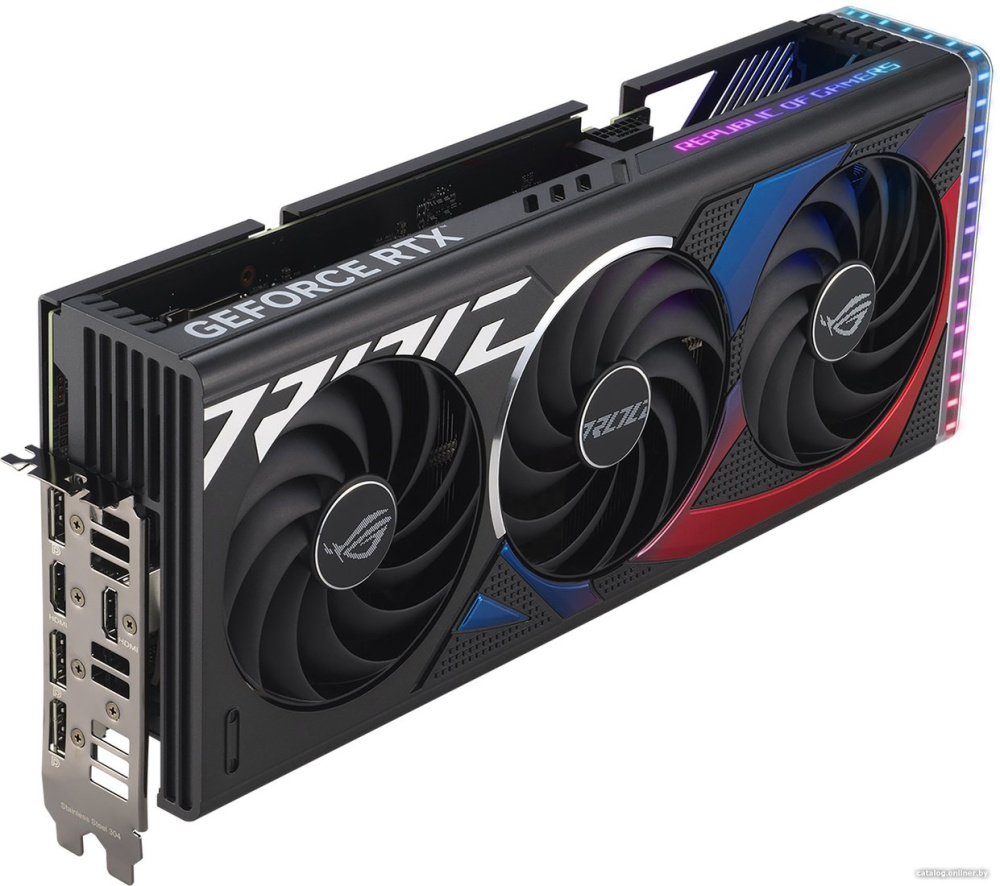 Видеокарта ASUS ROG Strix GeForce RTX 4070 Super 12GB GDDR6X OC Edition ROG-STRIX-RTX4070S-O12G-GAMI