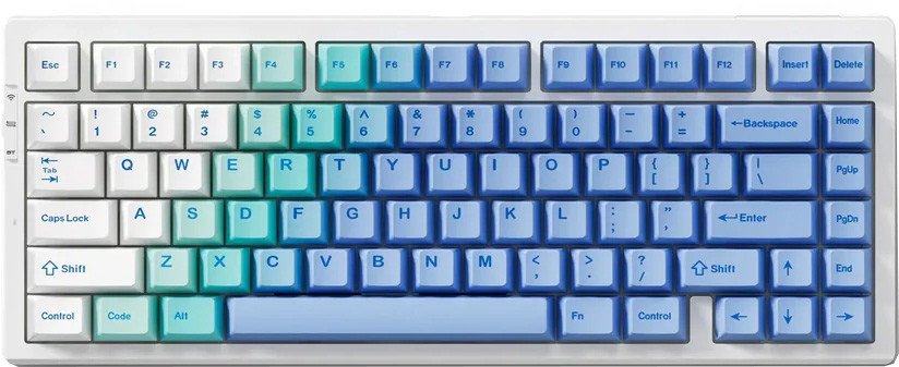 Клавиатура MCHOSE G75 Pro Arctic Snow (Matcha Latte Switch V2)