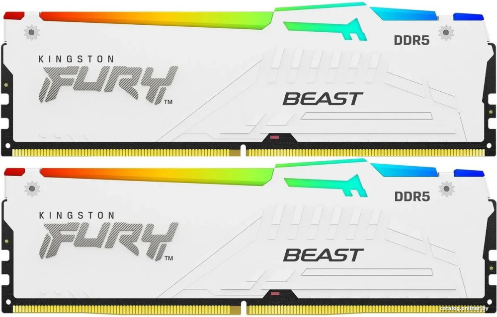 Оперативная память Kingston FURY Beast RGB 2x16ГБ DDR5 6400 МГц KF564C32BWEAK2-32