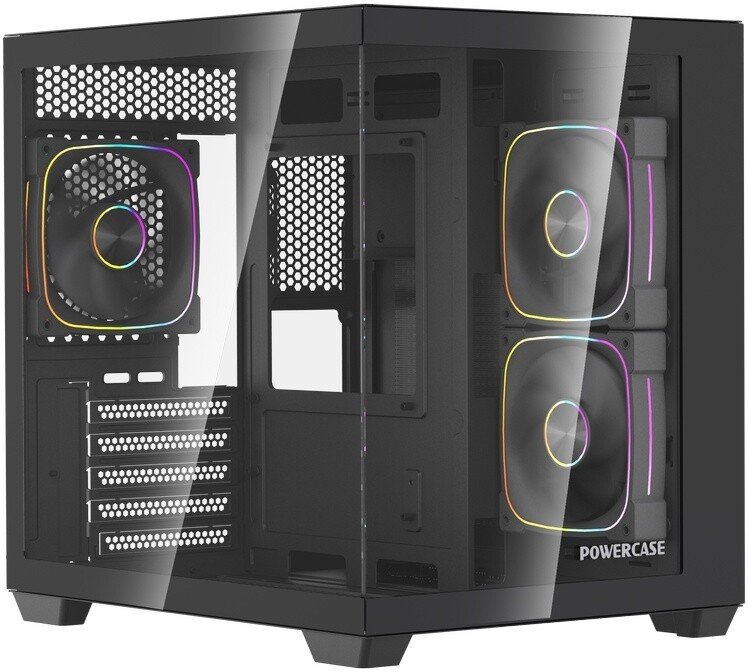 Корпус Powercase Vision Micro M5CB CVMM5CHB-A3