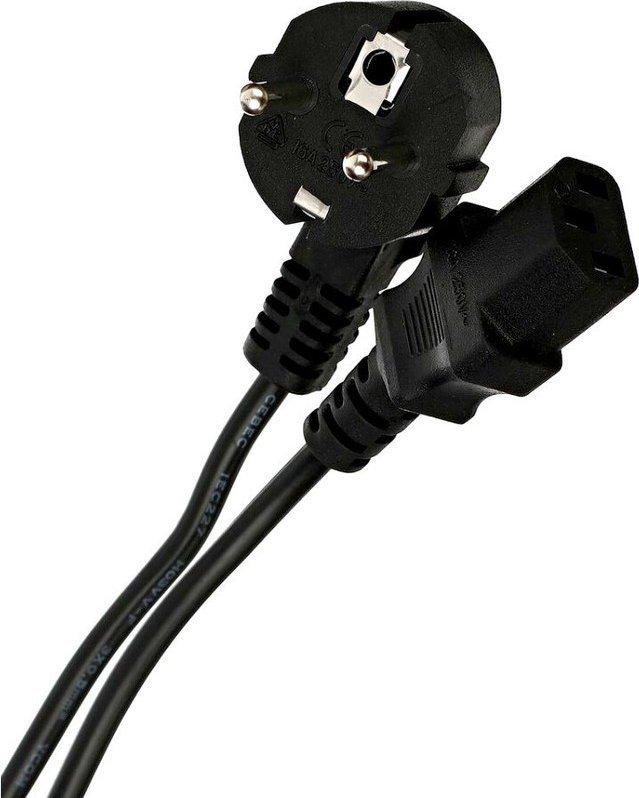 Кабель VCOM CE021-CU0.5-3M (3 м, черный)