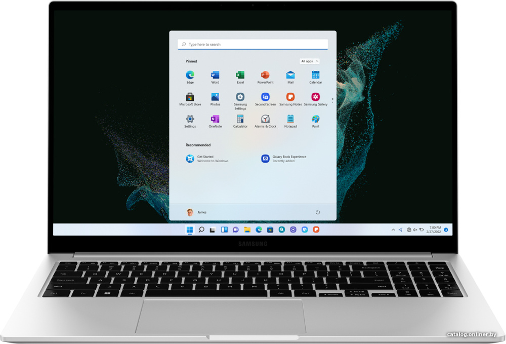 Ноутбук Samsung Galaxy Book2 NP754XED-KC4IT