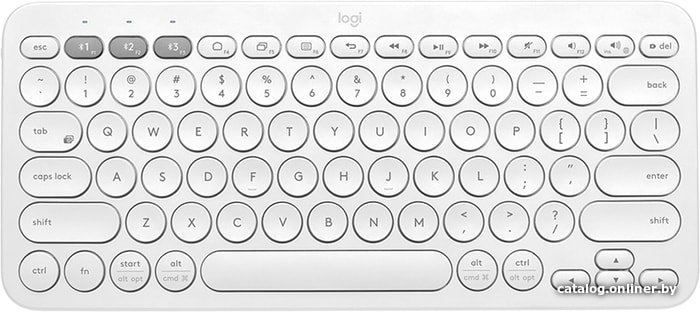 Клавиатура Logitech Multi-Device K380 Bluetooth 920-009589 (белый)
