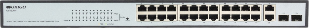 Управляемый коммутатор 2-го уровня Origo OS1326P/280W/A1A