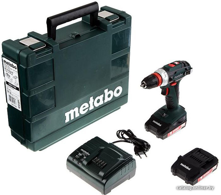 Дрель-шуруповерт Metabo BS 18 Quick 602217500 (с 2-мя АКБ, кейс)