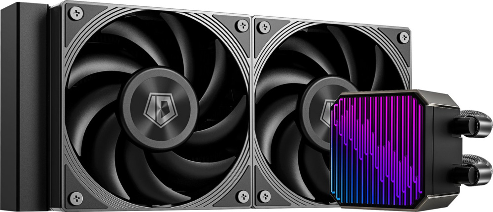 Жидкостное охлаждение для процессора ID-Cooling DX240 Max Black