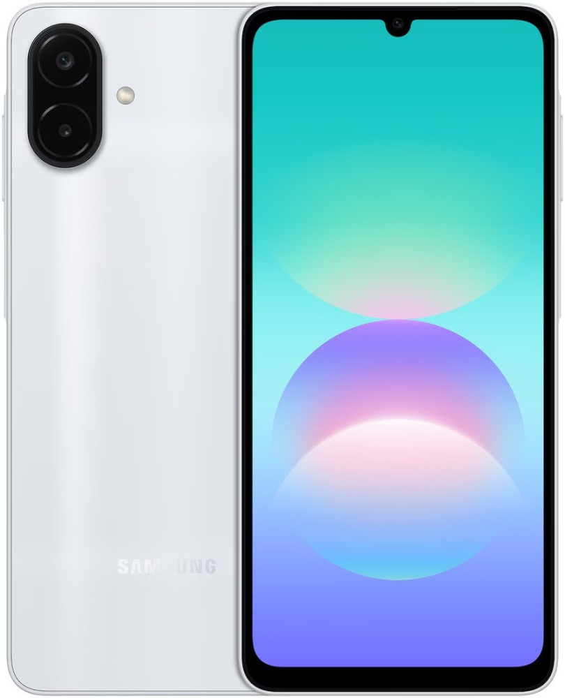 Телефон Samsung Galaxy A08 SM-A085F 4GB/64GB (серебристый)