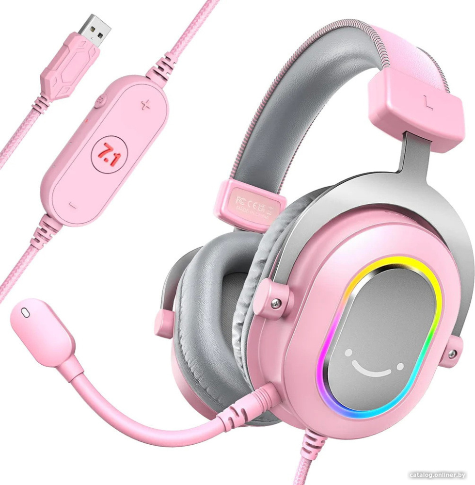 Наушники FIFINE H6X (розовый)