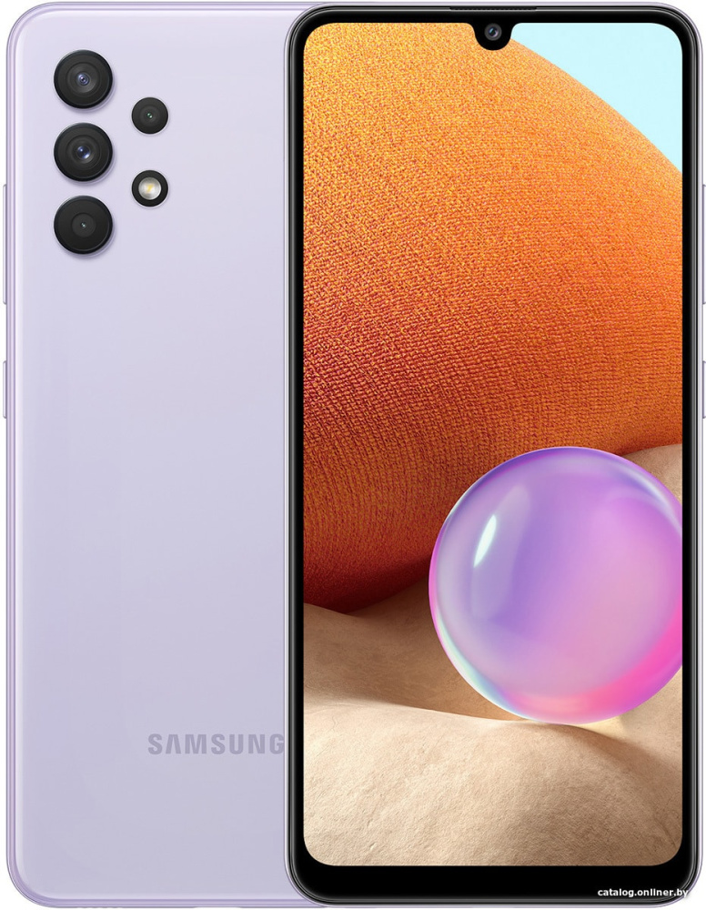 Смартфон Samsung Galaxy A32 SM-A325F/DS 4GB/64GB (фиолетовый)