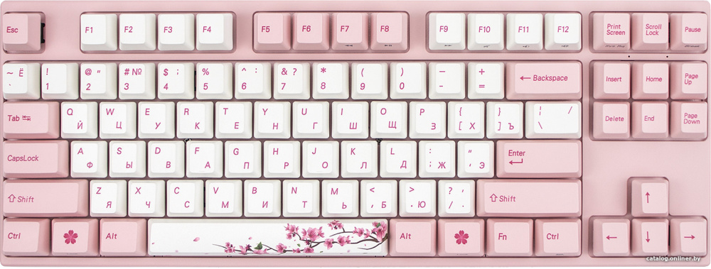 Клавиатура Varmilo VA87M V2 Sakura R1 (Cherry MX Brown) русская раскладка 