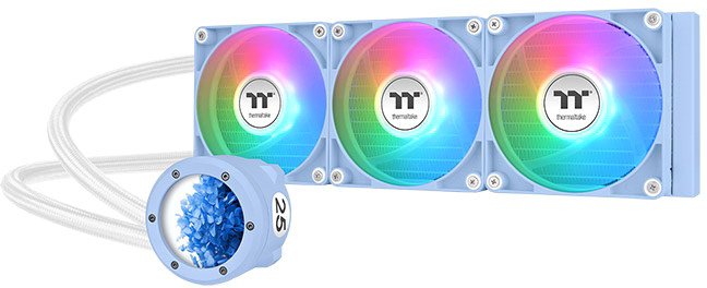 Жидкостное охлаждение для процессора Thermaltake TH360 V2 Ultra ARGB Sync All-In-One - Hydrangea Blu
