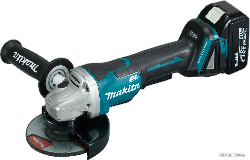 Угловая шлифмашина Makita DGA508RME (с 2-мя АКБ, кейс)