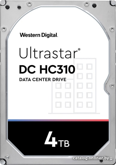 Жесткий диск WD Ultrastar DC HC310 (7K6) 4TB HUS726T4TALE6L4