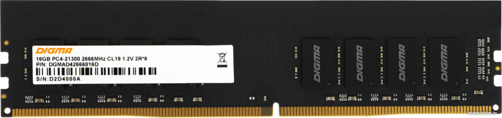 Digma 16ГБ DDR4 2666 МГц DGMAD42666016D