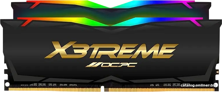 Оперативная память OCPC X3 RGB Black Label 2x32ГБ DDR4 3600 МГц MMX3A2K64GD436C18BL