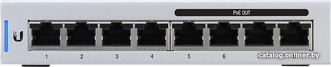 Коммутатор Ubiquiti UniFi Switch 8 [US-8-60W]