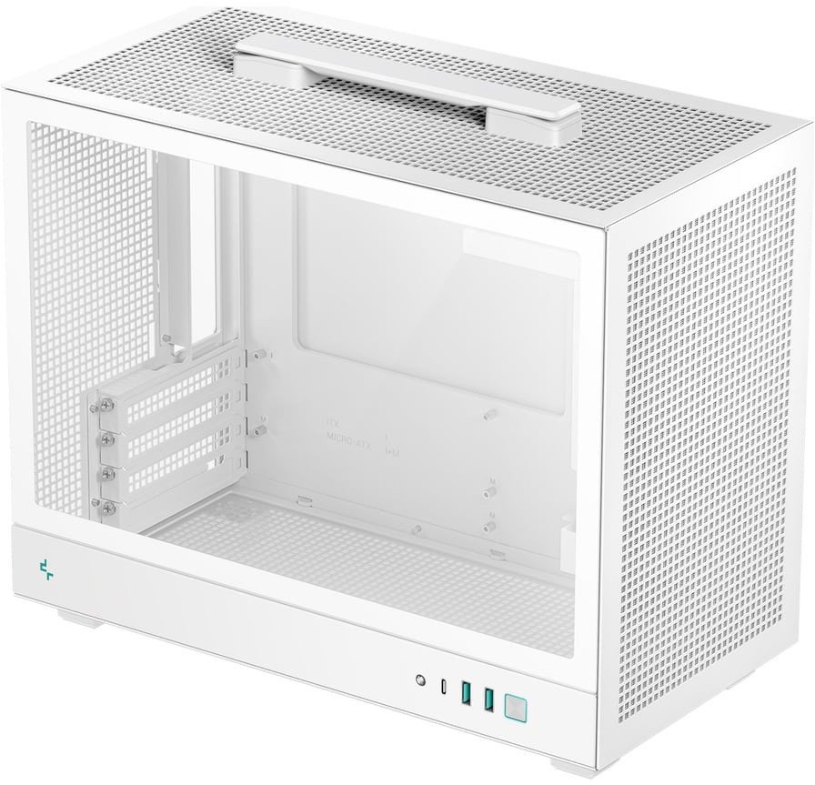 Корпус DeepCool CH160 Plus R-CH160-WHNGM0-G