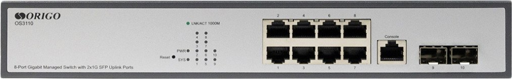 Управляемый коммутатор 2-го уровня Origo OS3110/A1A