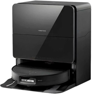 Robotic Vacuum Cleaner+Empty Wash Fill Dock S9 MaxV Ultra S90VER S9MVU52-02 (с русской озвучкой, чер