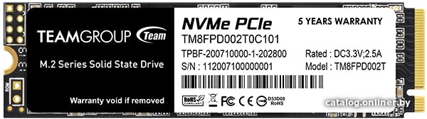 SSD Team MP33 PRO 2TB TM8FPD002T0C101