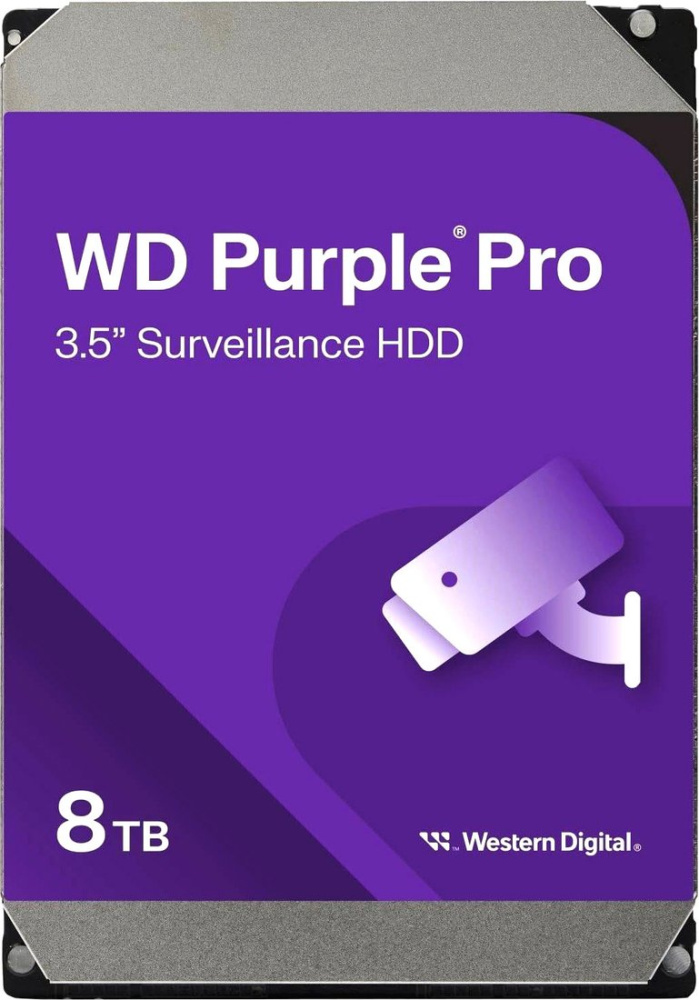 Жесткий диск WD Purple Pro 8TB WD8002PURP