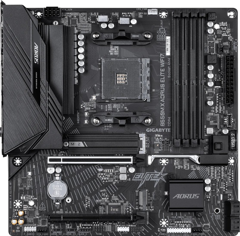 Материнская плата Gigabyte B550M X Aorus Elite WiFi7