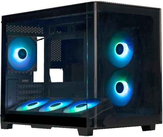 Корпус XASTRA QR500M 6ARGB-FC-C6-UC (черный)