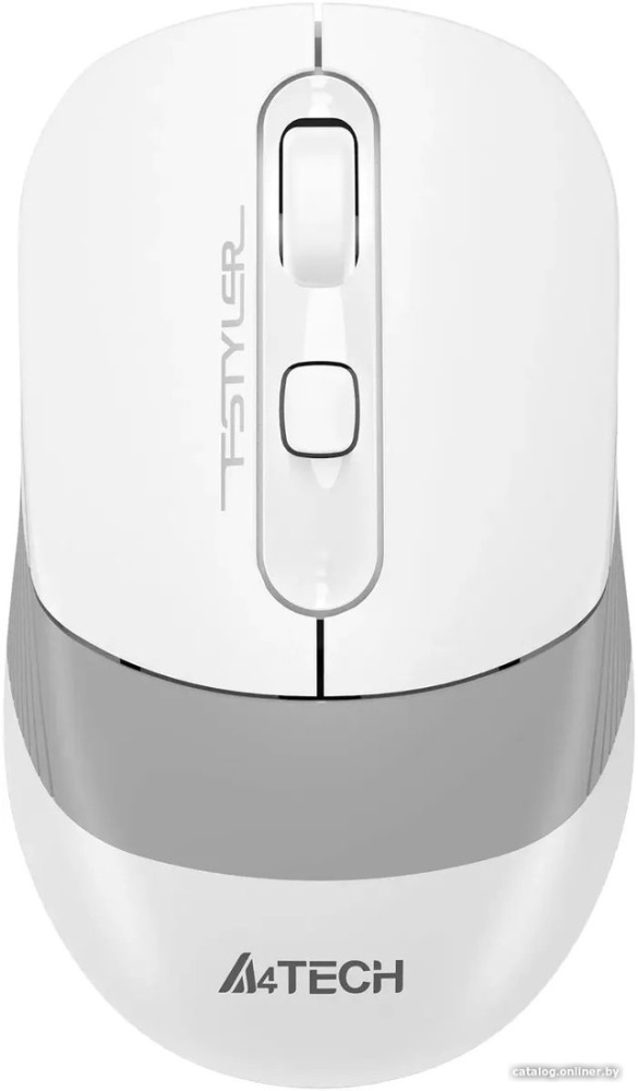 Мышь A4Tech Fstyler FG10CS Air (белый/серый)