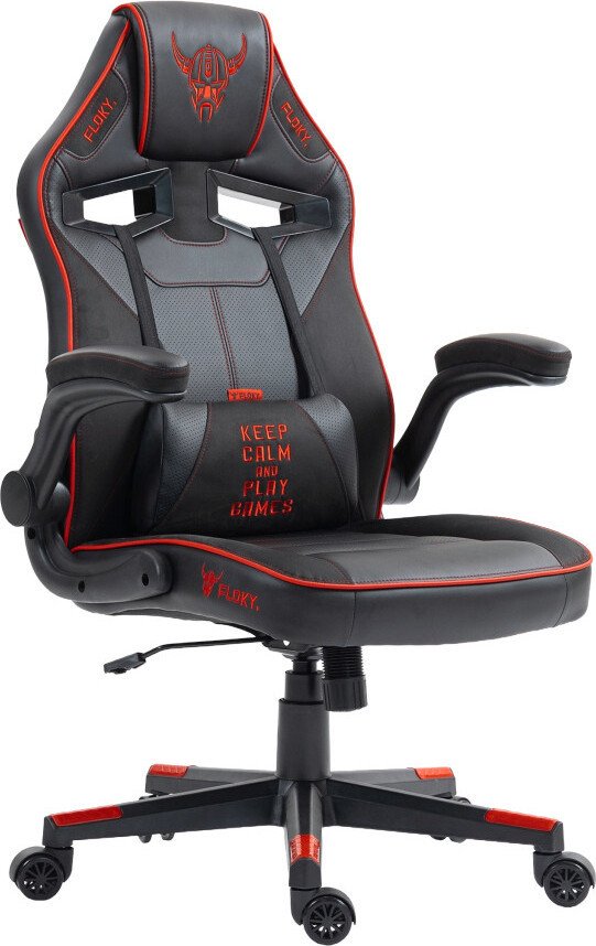 Игровое (геймерское) кресло FLOKY Asgard Red (красный)